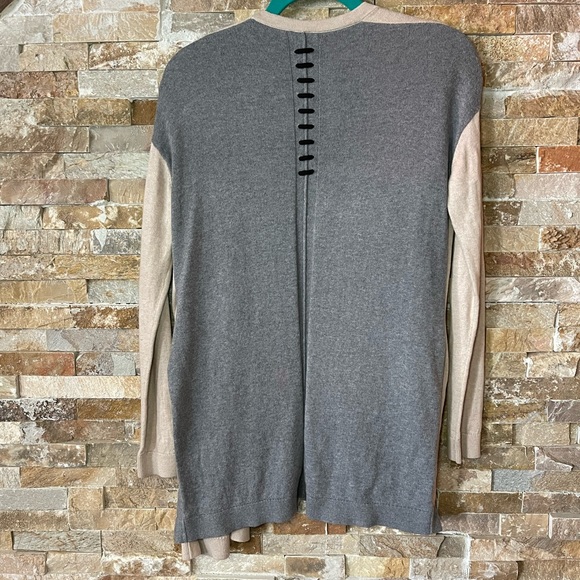 Label + Thread Color Block Cardigan - Picture 3 of 3